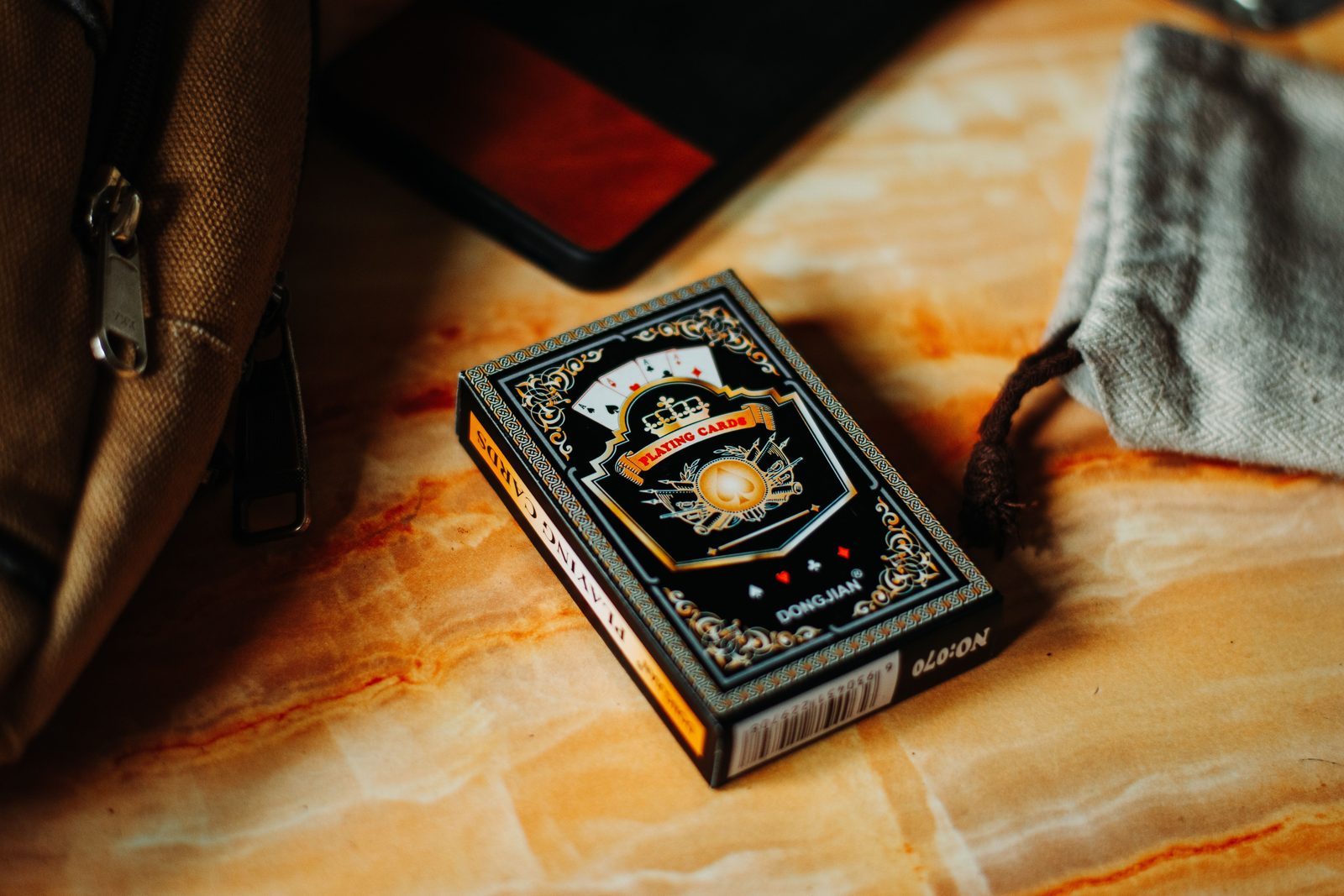 Board games on a table