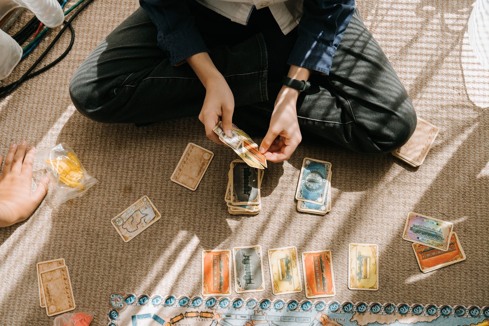 Board games and snacks at Gamecafe