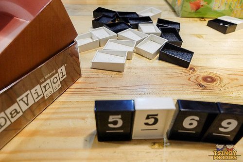 Group playing classic board games