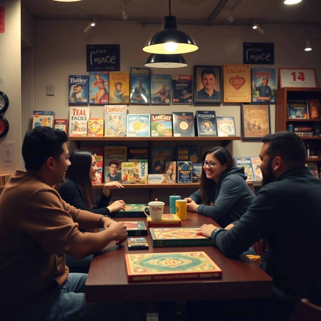Enjoy a night of fun at Gamecafe